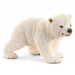 Фигурки животных - Игровая фигурка Полярный медвежонок на прогулке Schleich (14708)