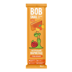 Сладости - Натуральный мармелад Bob Snail Груша-Апельсин (4820219341444)