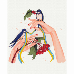 Товари для малювання - Картина за номерами Brushme В руках надія (BS53145)