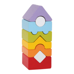 Розвивальні іграшки - Пірамідка Cubika Вежа LD-12 (15009) (4823056515009)