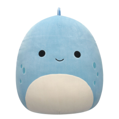 Подушки - М'яка іграшка Squishmallows Синій Динозавр 40 см (SQCR07049)