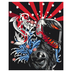 Товари для малювання - Картина за номерами Brushme Стихія швидкості (BS53709) Товари для малювання - Картина за номерами Brushme Стихія швидкості (BS53709)