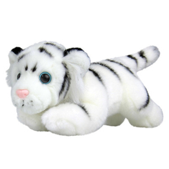 Мягкие животные - Мягкая игрушка Aurora Тигренок белый 25 см (150455B)