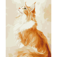 Товары для рисования - Картина по номерам Art Craft Рыжий мейн-кун 40 х 50 см (11704-AC) Товары для рисования - Картина по номерам Art Craft Рыжий мейн-кун 40 х 50 см (11704-AC)