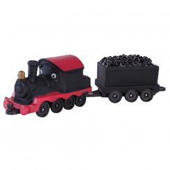 Железные дороги и поезда - Паровозик Пит с вагоном для угля Jazwares Chuggington (JW38500/38506)