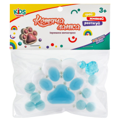 Антистрес іграшки - Іграшка антистрес Kids Team Котяча лапка блакитна (CKS-FB-60971/3)