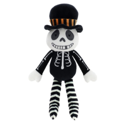 Персонажи мультфильмов - Мягкая игрушка Keel toys Keeleco Halloween Кукла Danglies Скелет 12 см (EH3881/2)
