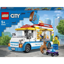 Конструктори LEGO - Конструктор LEGO City Фургон із морозивом (60253)