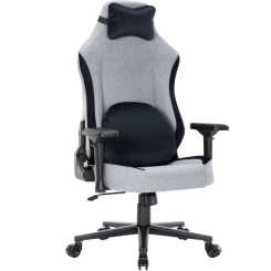 Меблі для геймерів - Ігрове крісло GamePro Linen fabric Dark grey (GC715DG) Меблі для геймерів - Ігрове крісло GamePro Linen fabric Dark grey (GC715DG)