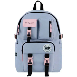 Рюкзаки та сумки - Рюкзак GoPack Education Teens сірий (GO26-2500L-1)