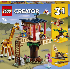 Конструктори LEGO - Конструктор LEGO Creator Будиночок на дереві під час сафарі (31116)