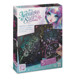 Товары для рисования - Набор для творчества Nebulous star Гратаж Звездные гравюры S2 (11028)