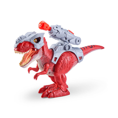 Фігурки тварин - Роботизована іграшка Robo Alive Війна динозаврів Бойовий тиранозавр (7132)