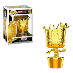 Фігурки персонажів - Фігурка Funko Pop Золотий хром Грут (33514)