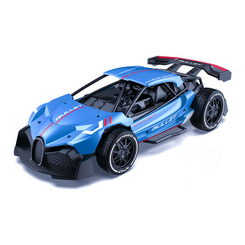 Радіокеровані моделі - Автомодель Sulong Toys Bullet блакитна на радіокеруванні 1:24 (SL-213A/1)