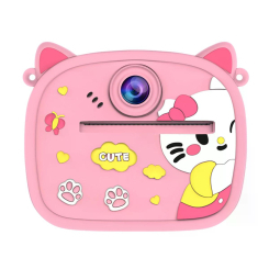 Фотоаппараты - Детская камера с мгновенной печатью Remzona Fun Moments розовая (KCP-01/2) Фотоаппараты - Детская камера с мгновенной печатью Remzona Fun Moments розовая (KCP-01/2)