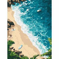 Товари для малювання - Картина за номерами Brushme Острів мрій 30х40 см (RBS54239) Товари для малювання - Картина за номерами Brushme Острів мрій 30х40 см (RBS54239)
