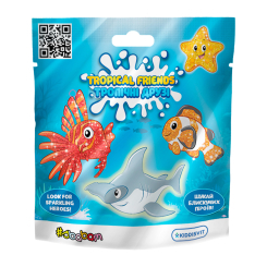 Антистрес іграшки - Стретч-іграшка Sbabam Желейна Тропічні друзі сюрприз (120/CN23)