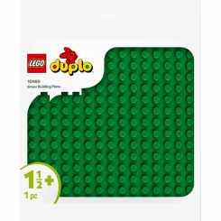 Конструктори LEGO - Конструктор LEGO DUPLO Зелена будівельна пластина (10460)