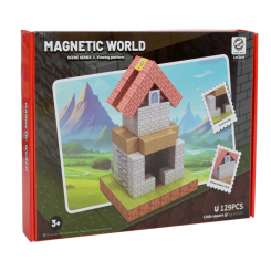 Магнитные конструкторы - Магнитный конструктор Країна Іграшок 129 деталей (Z020A) Магнитные конструкторы - Магнитный конструктор Країна Іграшок 129 деталей (Z020A)