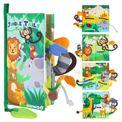 Розвивальні іграшки - Текстильна книга Urmywo Джунглі (WB01)