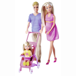 Куклы - Игровой набор Steffi & Evi Love Штеффи Счастливая семья (5733673) Куклы - Игровой набор Steffi & Evi Love Штеффи Счастливая семья (5733673)