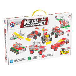 Конструкторы с уникальными деталями - Конструктор Technok Мегауниверсал 381 деталь (4364)