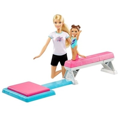 Модельные куклы - Игровой набор с куклой Barbie Искусный гимнаст (DMC37)
