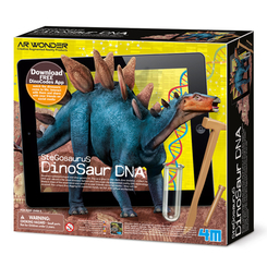 Научные игры, фокусы и опыты - Набор для исследований 4M AR wonder ДНК динозавра Стегозавр (00-07004)
