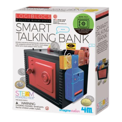 Научные игры, фокусы и опыты - Электронный конструктор 4M Собери умный сейф (00-06810)