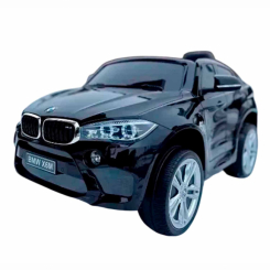 Електромобілі - Дитячий електромобіль Kidsauto Джип BMW X6M (JJ 2199 чорний) (JJ 2199 (чорний))