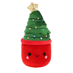 Персонажі мультфільмів - М'яка іграшка Keel toys Квітка в горщику на Різдво Ялинка 12 см (SX3552/2)