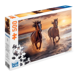 Пазлы - Пазл Puzzleville Кони 500 елементов (PZL500_11)