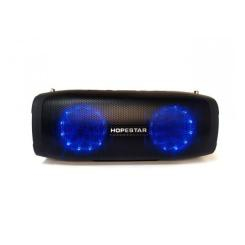 Портативные колонки и наушники - Мощная портативная светящейся Bluetooth колонка Hopestar A6 Party Black (90803)