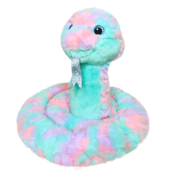 Мягкие животные - Мягкая игрушка Aurora Змея голубая 20 см (230779B)