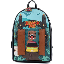 Рюкзаки та сумки - Рюкзак Loungefly Pop Jurassic park gates mini (JPBK0001)