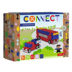 Конструктори з унікальними деталями - Конструктор Trefl Connect 160 елементів (61973)