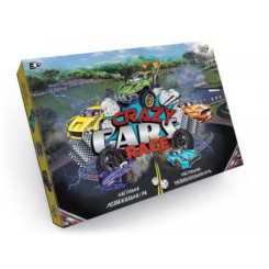 Настільні ігри - Настільна розважальна гра Danko Toys "Crazy Cars Race" DTG94R (23647)