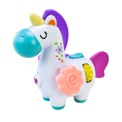 Развивающие игрушки - Развивающая игрушка Сонячний зайчик Тактильный единорог (PL-724-95)