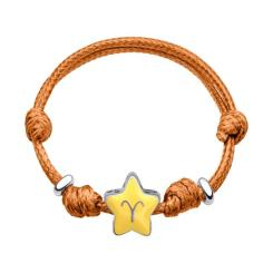 Ювелирные украшения - Браслет на шнурке UMa&UMi Zodiac Овен с талисманом (2210000006522)
