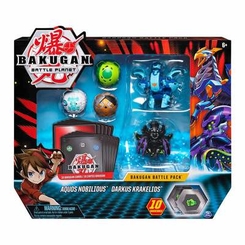 Игрушечные наборы - Набор Bakugan Battle planet Фаэдрус и Гидроноид большой (SM64425-4)