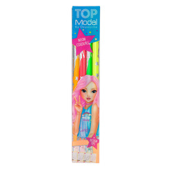 Канцтовари - Набір кольорових олівців Top Model Неон (046399)