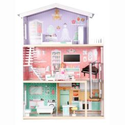 Мебель и домики - Игровой набор Ecotoys Кукольный дом WOW (4128)