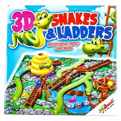 Настольные игры - Настольная игра JoyBand Змейки и ступени (40405)