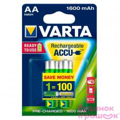 Аккумуляторы и батарейки - Аккумулятор VARTA Longlife accu AA 1600mAh BLI 2 NI-MH (56716101402) Аккумуляторы и батарейки - Аккумулятор VARTA Longlife accu AA 1600mAh BLI 2 NI-MH (56716101402)