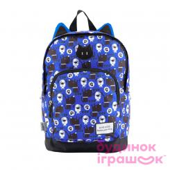 Рюкзаки и сумки - Рюкзак дошкольный Kite с ушками котика синий (K18-539XS-2)