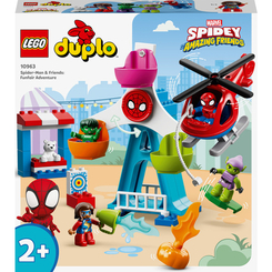 Конструкторы LEGO - Конструктор LEGO DUPLO Человек-Паук и друзья: Приключения на ярмарке (10963)