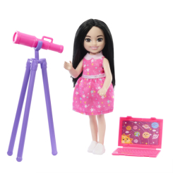 Куклы - Игровой набор Barbie Club Chelsea You can be с аксессуарами Астрономка (GTN86/4)