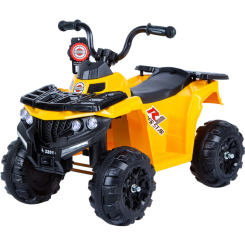 Електромобілі - Дитячий електромобіль-квадроцикл BabyHit BRJ-3201- yellow (90387)
