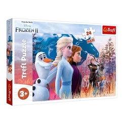Классические пазлы - Пазлы Trefl Frozen 2 Волшебное путешествие 24 детали макси (14298)